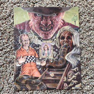 Wes Craven Universe 8" x 10" Art Print - Limited out of /2000 -Bam Box Exclusive